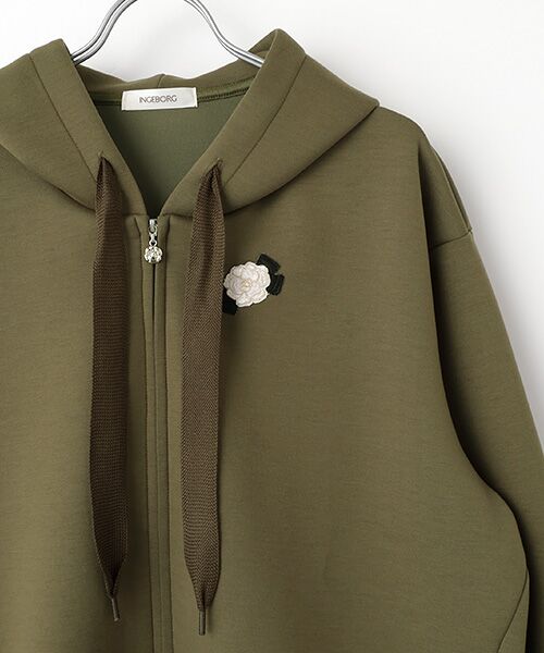 INGEBORG / インゲボルグ カーディガン・ボレロ | バルーンシルエットパーカー | 詳細6