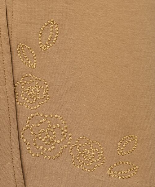 INGEBORG / インゲボルグ レギンス・スパッツ | カメリア刺繍スリムレギンス | 詳細6