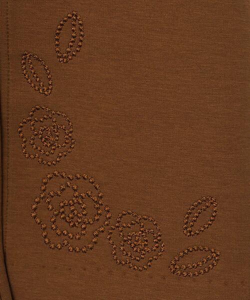 INGEBORG / インゲボルグ レギンス・スパッツ | カメリア刺繍スリムレギンス | 詳細7