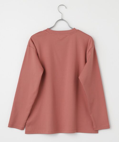 INGEBORG / インゲボルグ カットソー | ふわふわカメリア刺繍カットソー | 詳細3