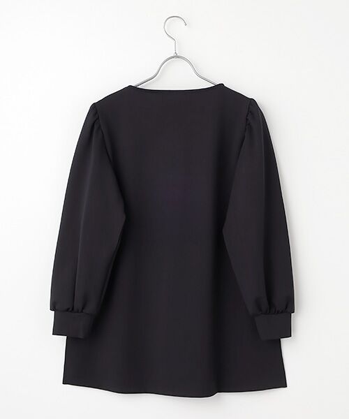 INGEBORG / インゲボルグ カットソー | チェックブーケワンポイントpt.カットソー | 詳細1