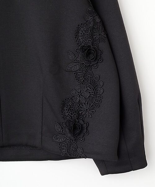 INGEBORG / インゲボルグ カットソー | ●レース使いカットソープルオーバー | 詳細3