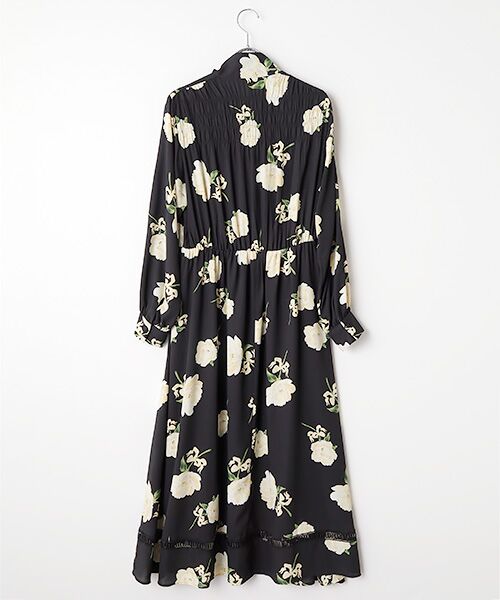 INGEBORG / インゲボルグ ロング・マキシ丈ワンピース | シャクヤクpt.ワンピース | 詳細1