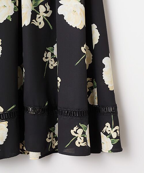 INGEBORG / インゲボルグ ロング・マキシ丈ワンピース | シャクヤクpt.ワンピース | 詳細4