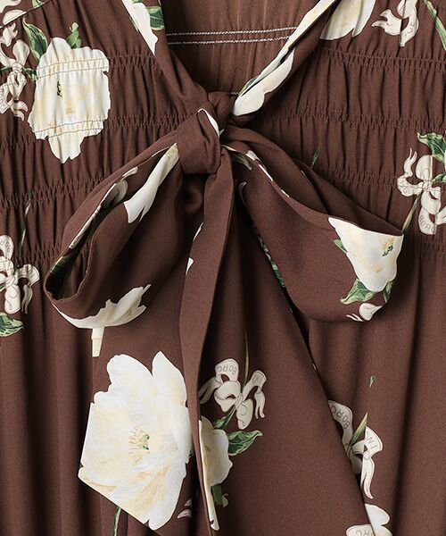 INGEBORG / インゲボルグ ロング・マキシ丈ワンピース | シャクヤクpt.ワンピース | 詳細7