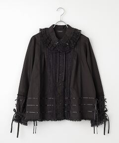 INGEBORG / インゲボルグ シャツ・ブラウス | コットンローンレースツカイブラウス