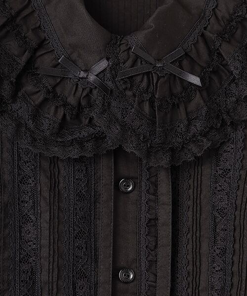 INGEBORG / インゲボルグ シャツ・ブラウス | コットンローンレースツカイブラウス | 詳細4