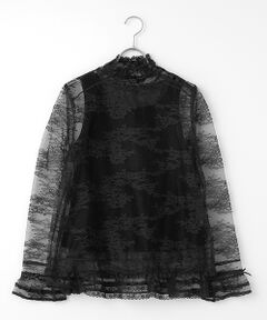 INGEBORG / インゲボルグ シャツ・ブラウス | リバーレーススタンドカラーブラウス
