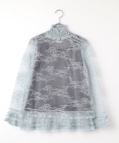 INGEBORG / インゲボルグ シャツ・ブラウス | リバーレーススタンドカラーブラウス