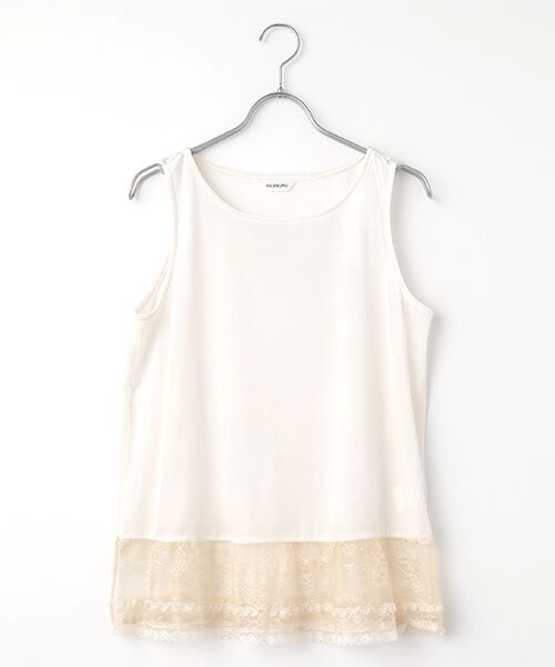 INGEBORG / インゲボルグ シャツ・ブラウス | リバーレーススタンドカラーブラウス | 詳細3