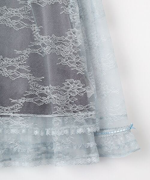 INGEBORG / インゲボルグ シャツ・ブラウス | リバーレーススタンドカラーブラウス | 詳細7