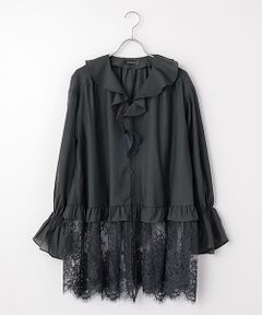 INGEBORG / インゲボルグ チュニック | レースコンビシアーチュニック