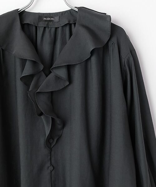 INGEBORG / インゲボルグ チュニック | レースコンビシアーチュニック | 詳細2