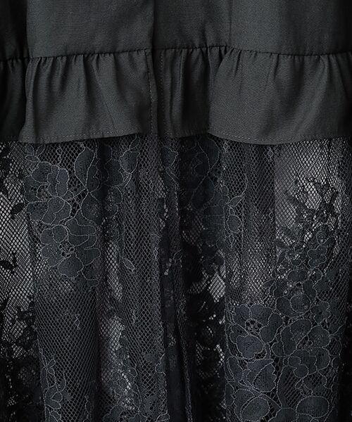INGEBORG / インゲボルグ チュニック | レースコンビシアーチュニック | 詳細4
