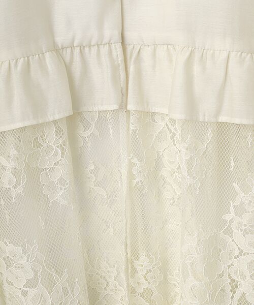 INGEBORG / インゲボルグ チュニック | レースコンビシアーチュニック | 詳細5