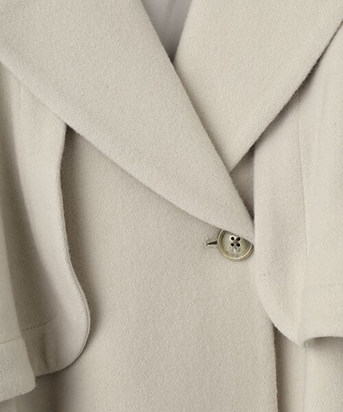 INGEBORG / インゲボルグ その他アウター | ライトビーバートレンチコート | 詳細2