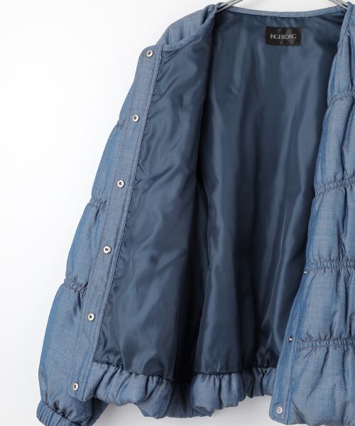 INGEBORG / インゲボルグ ブルゾン | シャーリングブルゾン | 詳細5