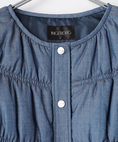 INGEBORG / インゲボルグ ブルゾン | シャーリングブルゾン | 詳細7