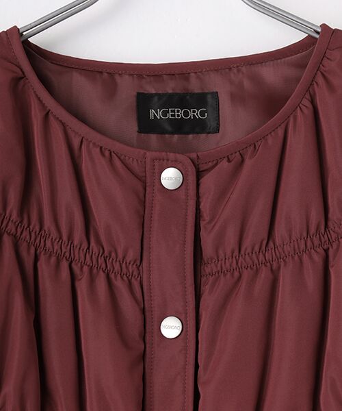 INGEBORG / インゲボルグ ブルゾン | シャーリングブルゾン | 詳細9
