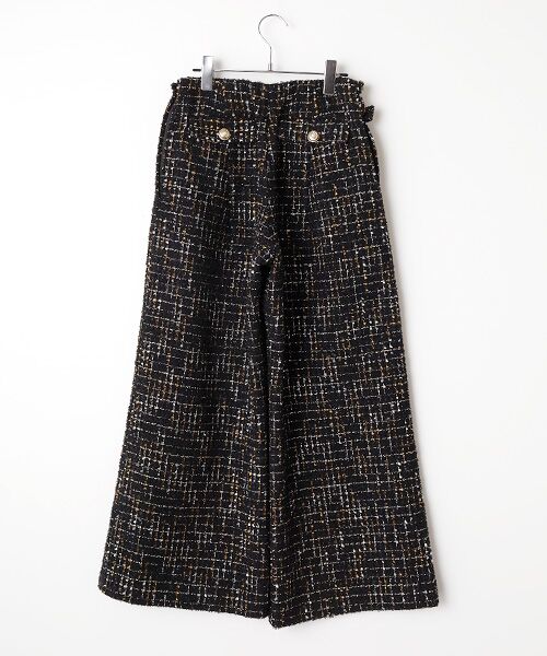INGEBORG / インゲボルグ その他パンツ | カナーレツイードワイドパンツ | 詳細1