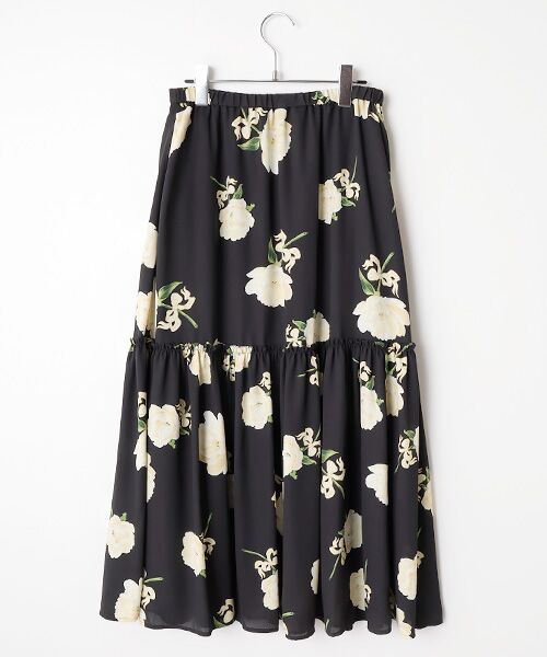 INGEBORG / インゲボルグ ロング・マキシ丈スカート | シャクヤクpt.スカート | 詳細1