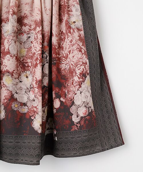 INGEBORG / インゲボルグ ロング・マキシ丈スカート | ミスティガーデンpt.スリットスカート | 詳細4