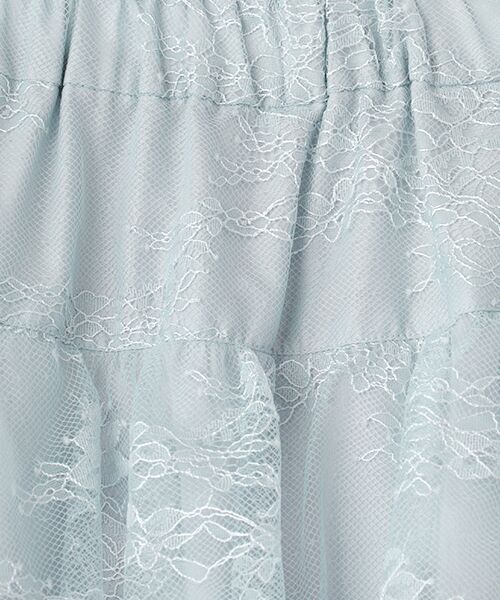 INGEBORG / インゲボルグ ロング・マキシ丈スカート | リバーレースフリルティアードスカート | 詳細7