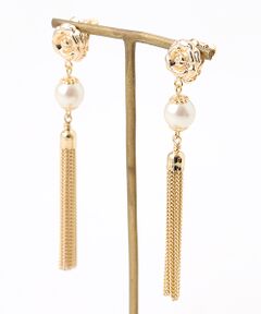 INGEBORG / インゲボルグ ピアス・イヤリング | チェーンフリンジイヤリング