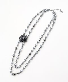 INGEBORG / インゲボルグ ネックレス・ペンダント・チョーカー | カメリアパール2連ネックレス