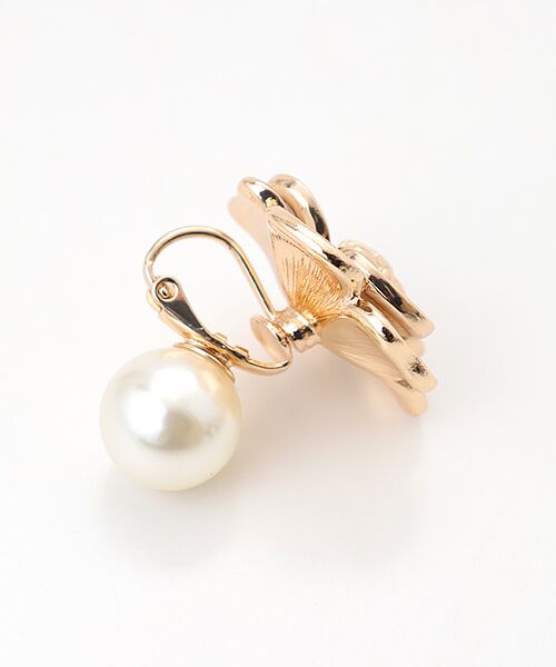 INGEBORG / インゲボルグ ピアス・イヤリング | カメリアパールイヤリング | 詳細3