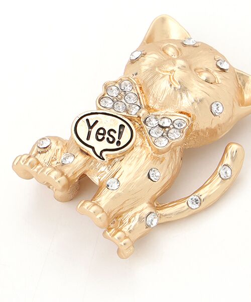 INGEBORG / インゲボルグ ブローチ・コサージュ | ネコブローチ | 詳細2