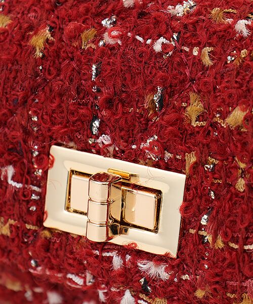 INGEBORG / インゲボルグ メッセンジャーバッグ・ウエストポーチ | カナーレツイードミニバッグベルト | 詳細6