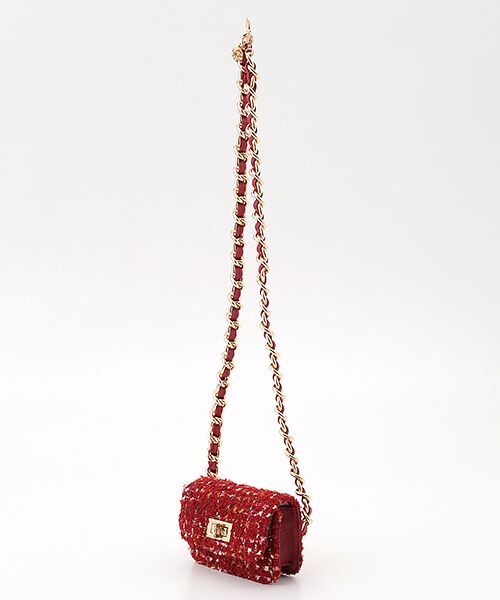 INGEBORG / インゲボルグ メッセンジャーバッグ・ウエストポーチ | カナーレツイードミニバッグベルト | 詳細8