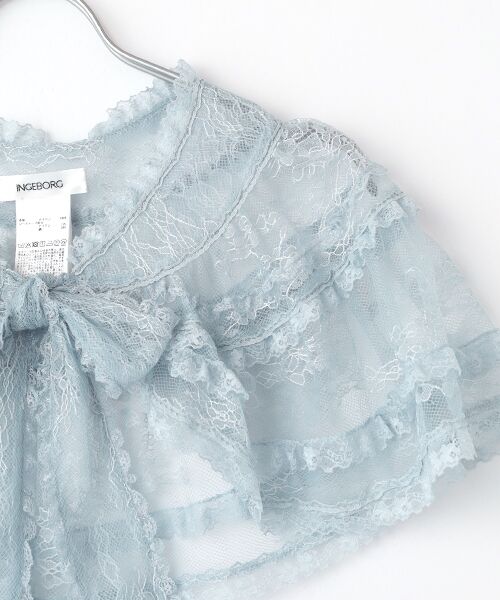 INGEBORG / インゲボルグ マフラー・ショール・スヌード・ストール | リバーレースショール | 詳細4