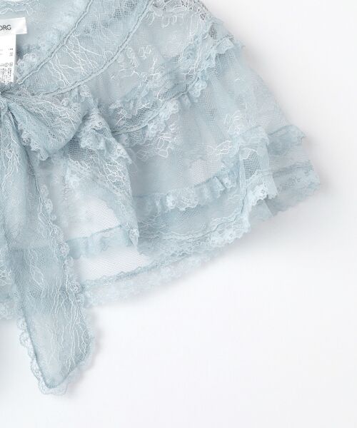 INGEBORG / インゲボルグ マフラー・ショール・スヌード・ストール | リバーレースショール | 詳細5