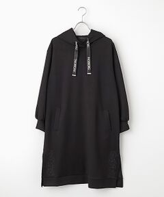 INGEBORG / インゲボルグ ロング・マキシ丈ワンピース | カメリア刺繍入りカットソーワンピース