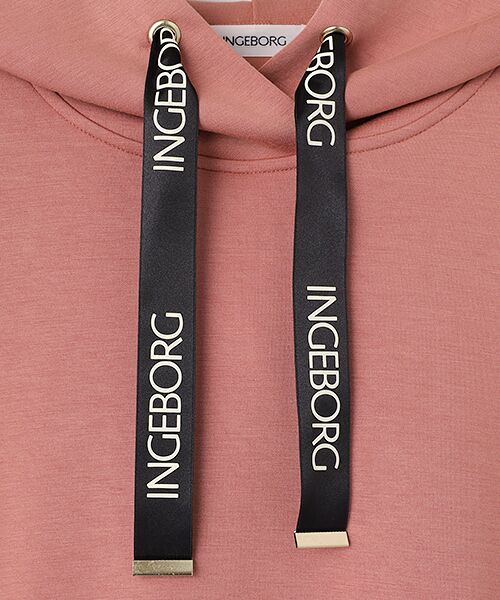 INGEBORG / インゲボルグ ロング・マキシ丈ワンピース | カメリア刺繍入りカットソーワンピース | 詳細7