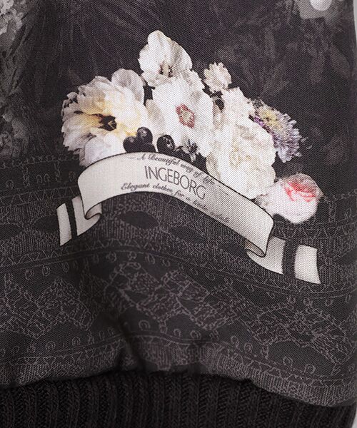 INGEBORG / インゲボルグ チュニック | ミスティガーデンpt.使いニットチュニック | 詳細1