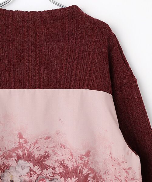 INGEBORG / インゲボルグ チュニック | ミスティガーデンpt.使いニットチュニック | 詳細3