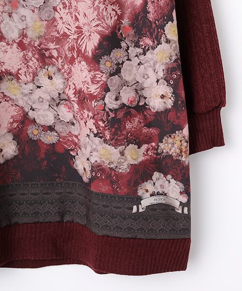 INGEBORG / インゲボルグ チュニック | ミスティガーデンpt.使いニットチュニック | 詳細4