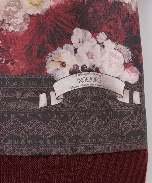 INGEBORG / インゲボルグ チュニック | ミスティガーデンpt.使いニットチュニック | 詳細5