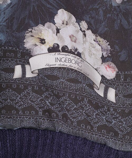 INGEBORG / インゲボルグ チュニック | ミスティガーデンpt.使いニットチュニック | 詳細6