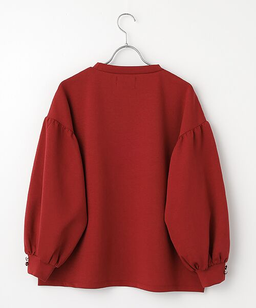 INGEBORG / インゲボルグ カットソー | シャクヤクワンポイントpt.カットソー | 詳細3