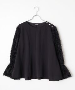 INGEBORG / インゲボルグ カットソー | フェザージャガード使いカットソー