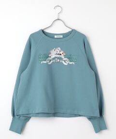 INGEBORG / インゲボルグ カットソー | ミスティガーデンワンポイントpt.トレーナー