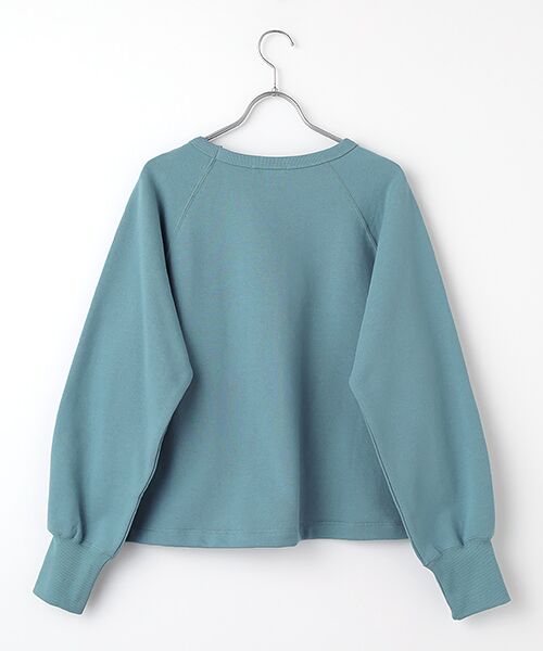 INGEBORG / インゲボルグ カットソー | ミスティガーデンワンポイントpt.トレーナー | 詳細4