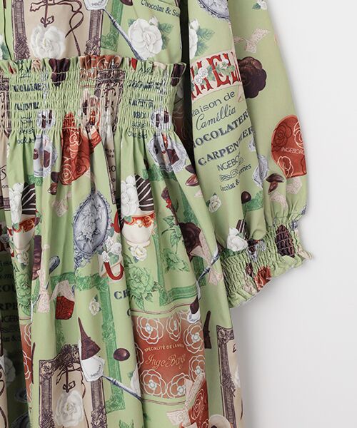 INGEBORG / インゲボルグ ロング・マキシ丈ワンピース | メゾンドカメリアpt.ワンピース | 詳細5