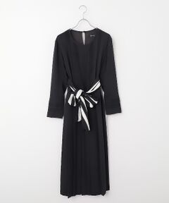 INGEBORG / インゲボルグ ロング・マキシ丈ワンピース | サッシュベルト付きワンピース