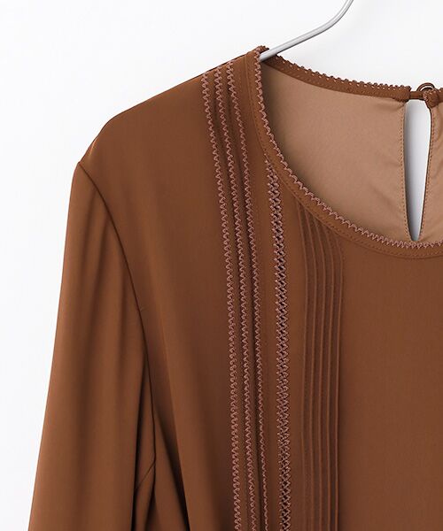 INGEBORG / インゲボルグ ロング・マキシ丈ワンピース | サッシュベルト付きワンピース | 詳細3