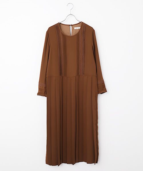 INGEBORG / インゲボルグ ロング・マキシ丈ワンピース | サッシュベルト付きワンピース | 詳細9